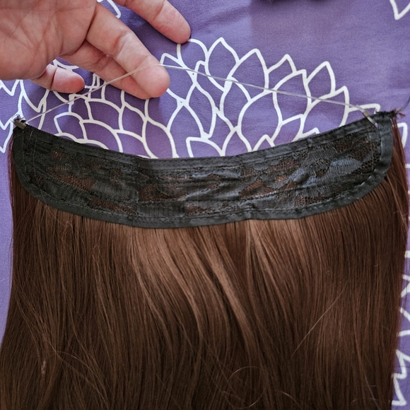 🆕️ 3 Piece Halo Hair Extensions 33" - Picture 7 of 10